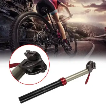 

Mountain Bike Adjustable Seatpost Road Bicycle Lifting Hand Remote Control Seat Post Tube Aluminum Alloy Seat 385mm For KS Bike