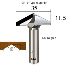 

Diamond wood cutters T slot tools V router bit Pcd Cabinet Profile circular arc cutter For Furniture Solid wood plywood