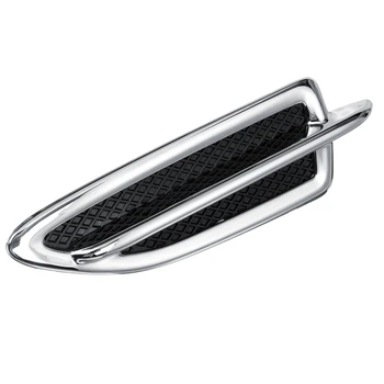 

1Pc Left Side Fender Chrome Emblem Moulding Fender Trim Accessories for Ford Escape 2013-2016