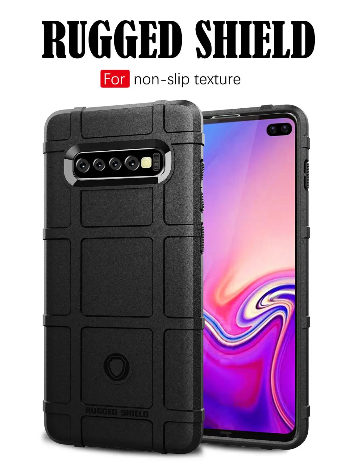 

Cover For Samsung Galaxy S10 Plus S10e Mobile Case Shockproof Armor Shell Soft Rubber Silicone Phone Case for Galaxy S10 5G S10