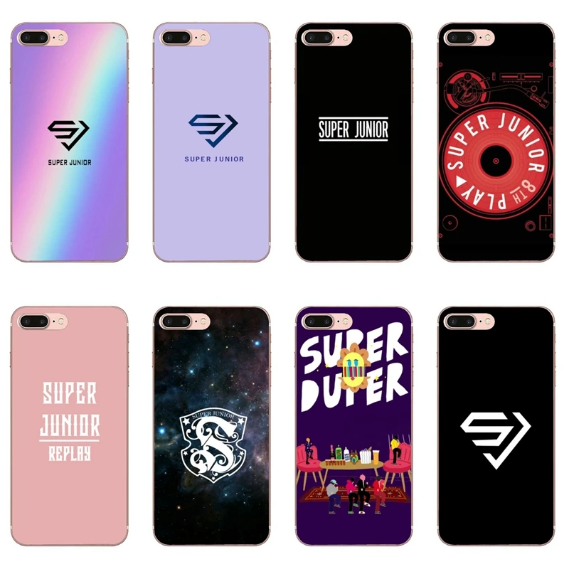 super junior logo new Cover Case For Xiaomi Redmi 7 7A note 8 pro k20 Mi A3 9t CC9 CC9e 9 SE lite | Мобильные телефоны и