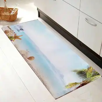

Beach Shell Print Door Mat Kitchen Carpet Rugs Entrance Door Mat In The Kitchen BathMat On The Floor 40x60cm/40x120cm