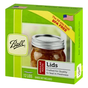 

Ball Lids for Regular Mouth Jars, 12 Count