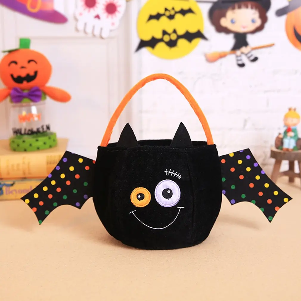

Halloween Decorations Witch Pumpkin Ghost Handbag Children's Holiday Candy Bag Party Dress Up Prop Bag