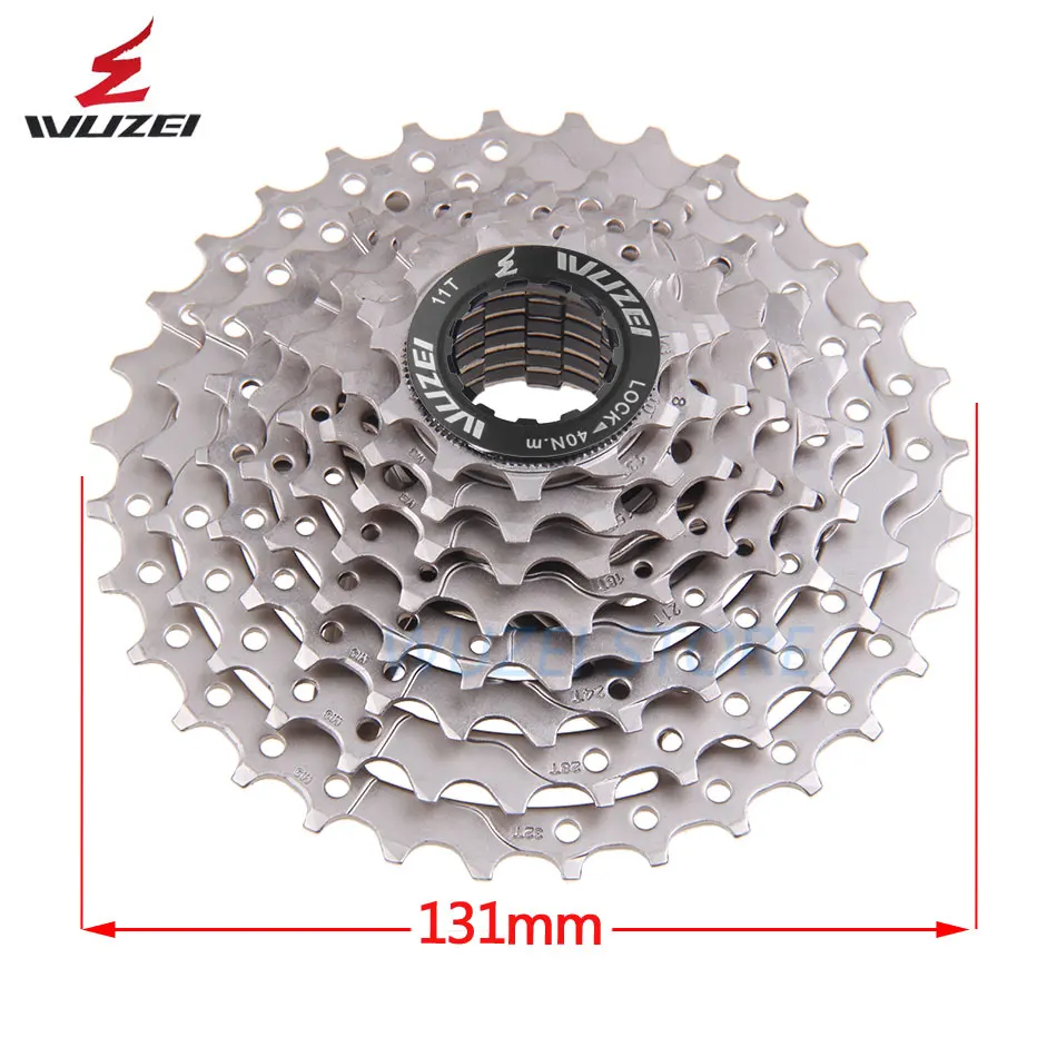 WUZEI 8 S 11-32T дорожный велосипед Freewheel 8 скоростей кассета Звездочка стальная совместимая SHIMANO 2400 2300 запчасти для велосипеда
