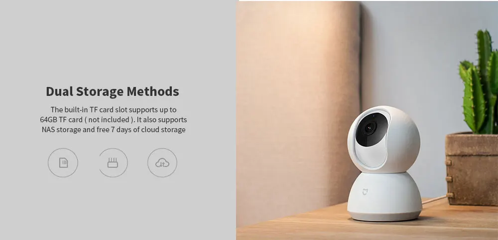 Xiaomi IMILAB 1080P HD умная Беспроводная ip-камера для внутреннего наблюдения WiFi монитор безопасности аудио ночного видения Обнаружение движения
