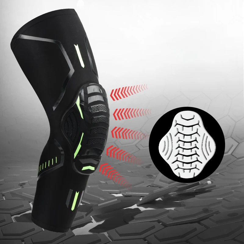 1PCS Men’s Sports Arm Guards Knee Pads Honeycomb Anti Collision Elbow