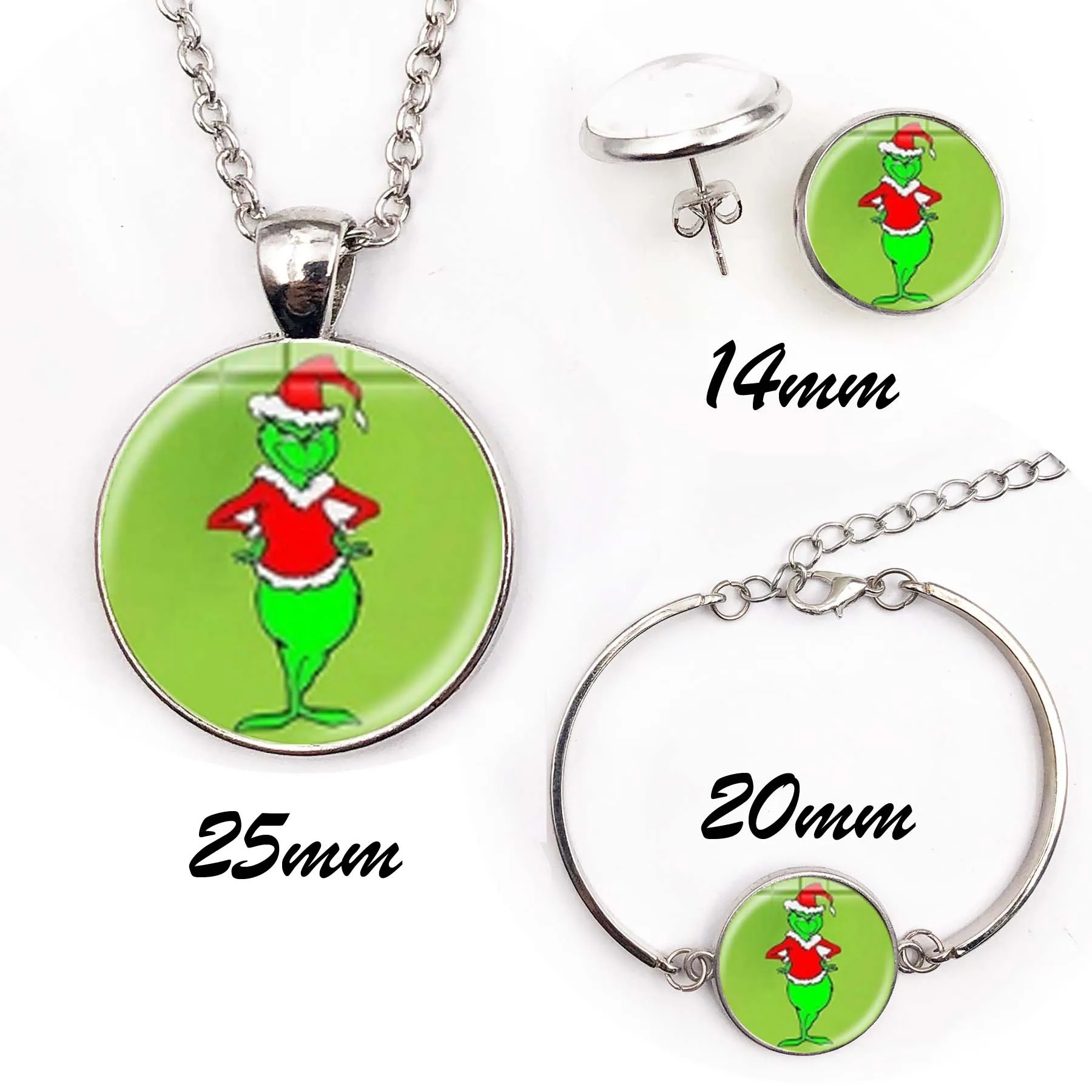 Dr. Seuss' The Grinch Necklace Jewelry 