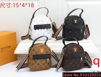 

Luxury Louis Vuitton LV- Leather Handbags Women Bags Designer Brand Women's Shoulder Bags Large Capacity Ladies Hand Bags L524