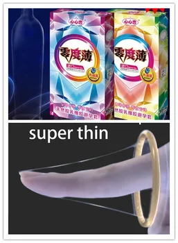 

20Pcs/lot New Love Natural Ultra-thin Condom Latex Rubber For Men Stimulate Vaginal Massage Wholesale