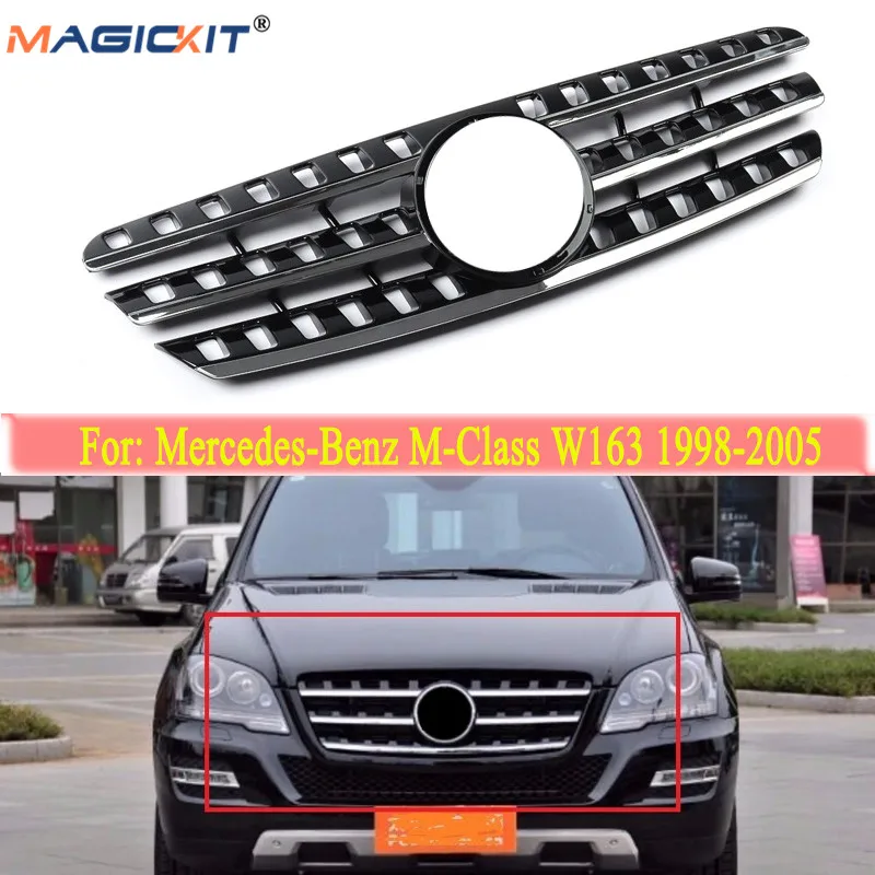 MagicKit передней решетки гриль сетки вентиляционная черный Передний Бампер решетка