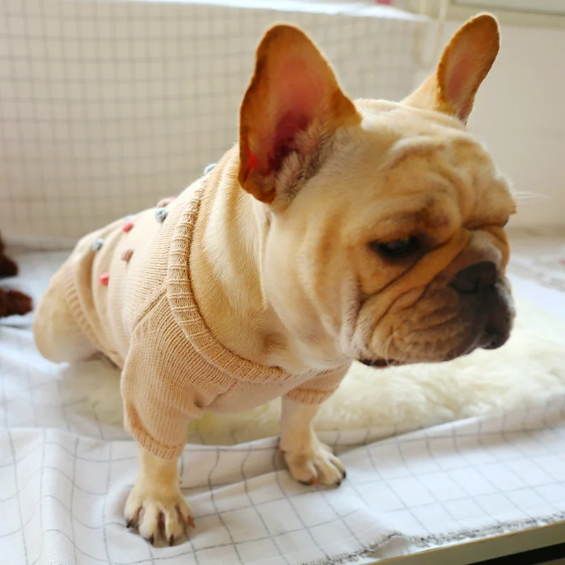 Одежда для собак PETCIRCLE сохраняет тепло осенью и зимой французский Бульдог корги