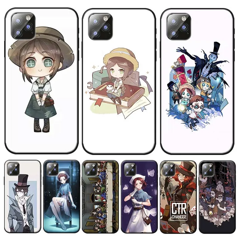Identity V Cover for iPhone 7 11 pro max XR X 6S 8 XS MAX 6 plus SE 5S Clear Soft Silicone Phone Case |
