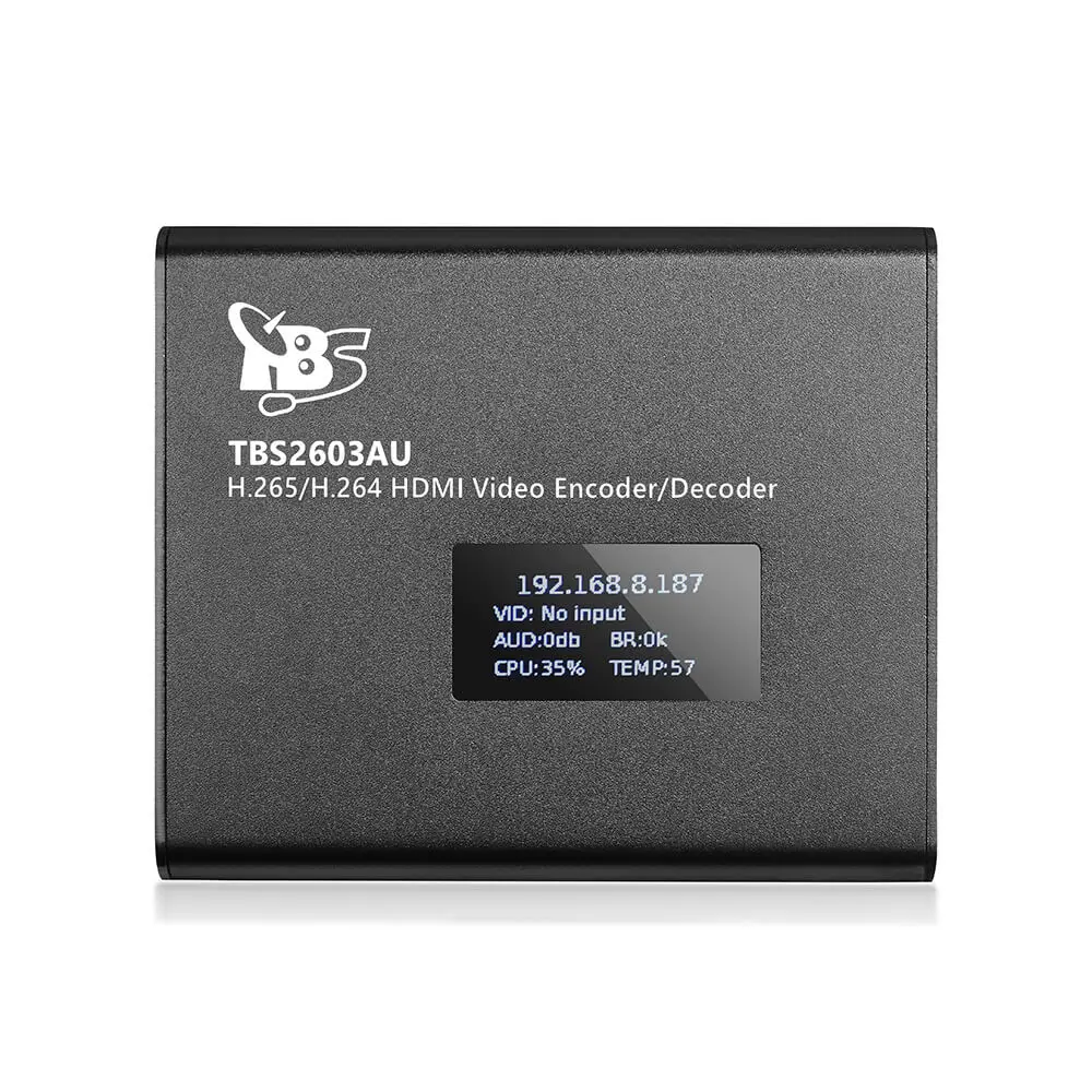 TBS2603au NDI | HX2 поддержка H.265/H.264 HDMI видео кодировщик и декодер с USB видеозапись