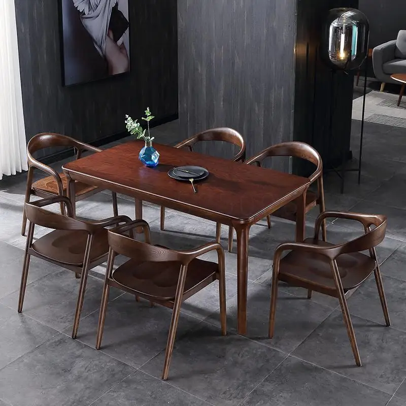 Дизайнерское кресло креативное из твердой древесины в скандинавском стиле