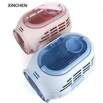 

XINCHEN Puppy Cat Airplane Transport Box Breathable Cat and Dog Small Pet Travel Carrying Case Durable Pet Cage Pet Travel Case