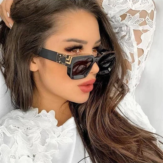 Square Sunglasses Oversized Fashion Designer Celebrity Men Women Sunglasses