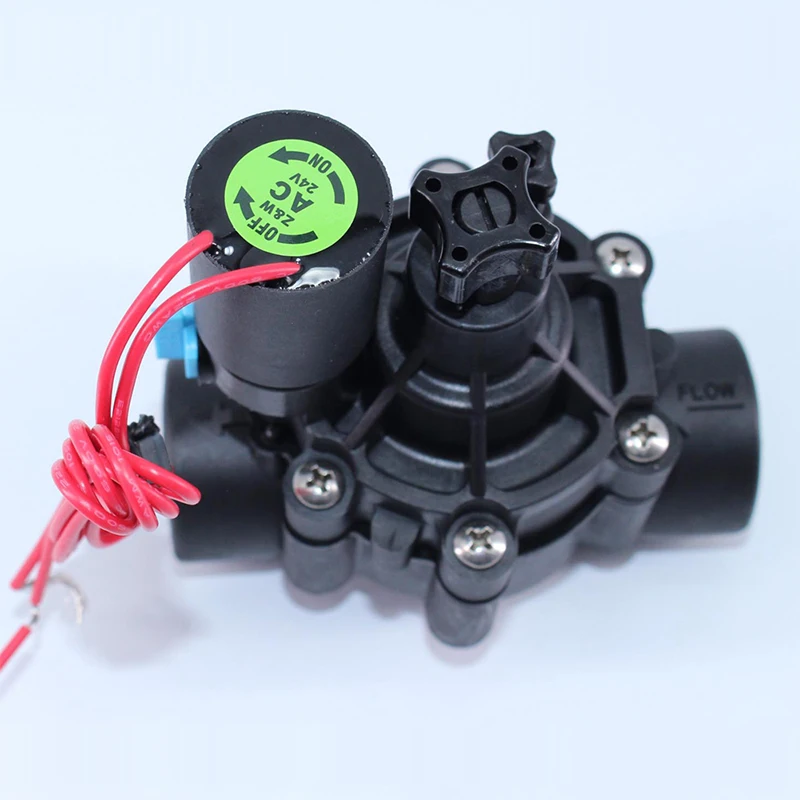 Válvula Solenoide para Irrigação de Água 11 Polegadas Polegadas com Regulagem de Fluxo v ac 24v dc Travamento para Irrigação Agrícola