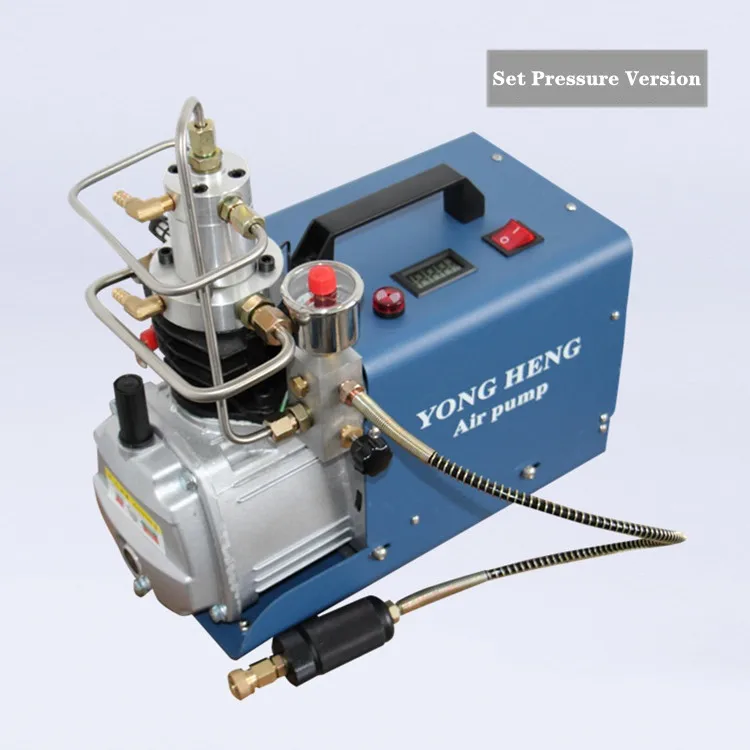 30MPa High Pressure Electric Air Compressor Pump PCP 4500PSI w/8MM Hose 2800rpm 