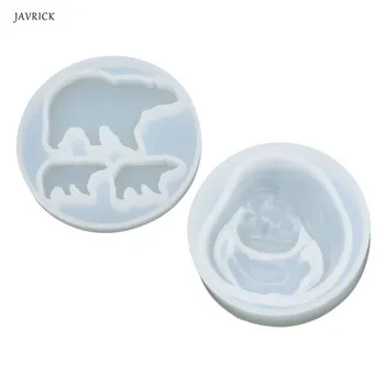 

UV Resin Epoxy Mould DIY Silicone Molds Jewelry Pendant Making Cute Cartoon Key Chain Mold Decorative