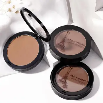 

Natural Foundation Shimmer Concealer Brighten Dark Skin Face Powder Contour Bronzer Highlighter Makeup Shimmer Makeup