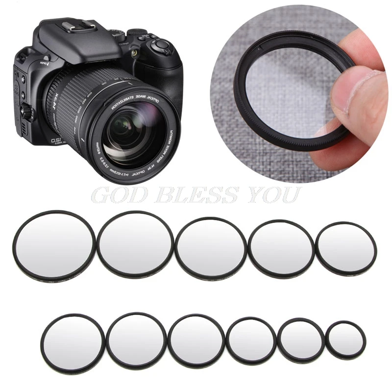 1 шт. УФ фильтр 37 мм 49 52 55 58 62 67 72 77 для Canon Nikon высокое качество Прямая поставка|uv