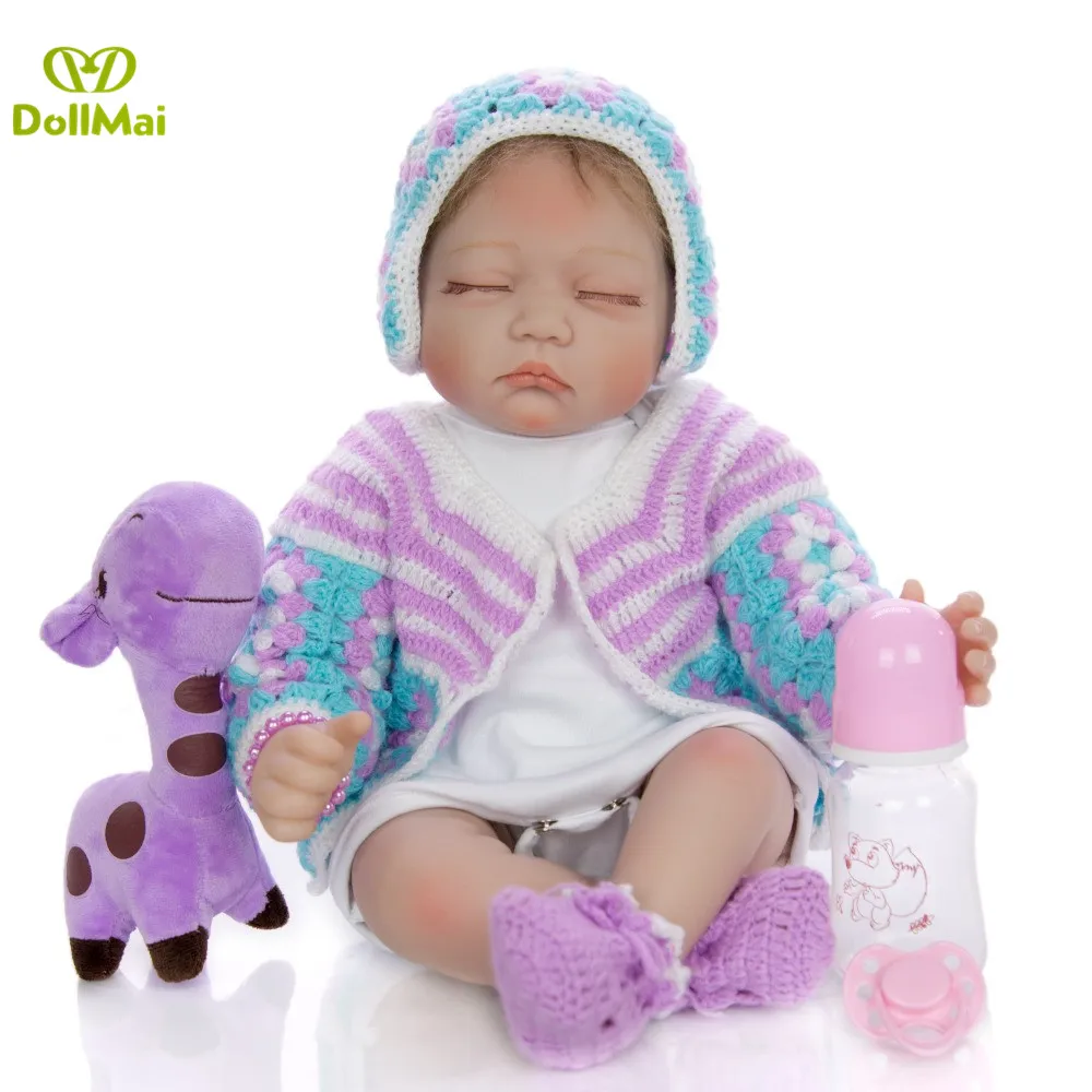 bebes reborn con ojos cerrados