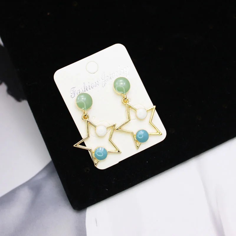 Блестящие боковые новые модные брендовые ювелирные изделия милые цветочные