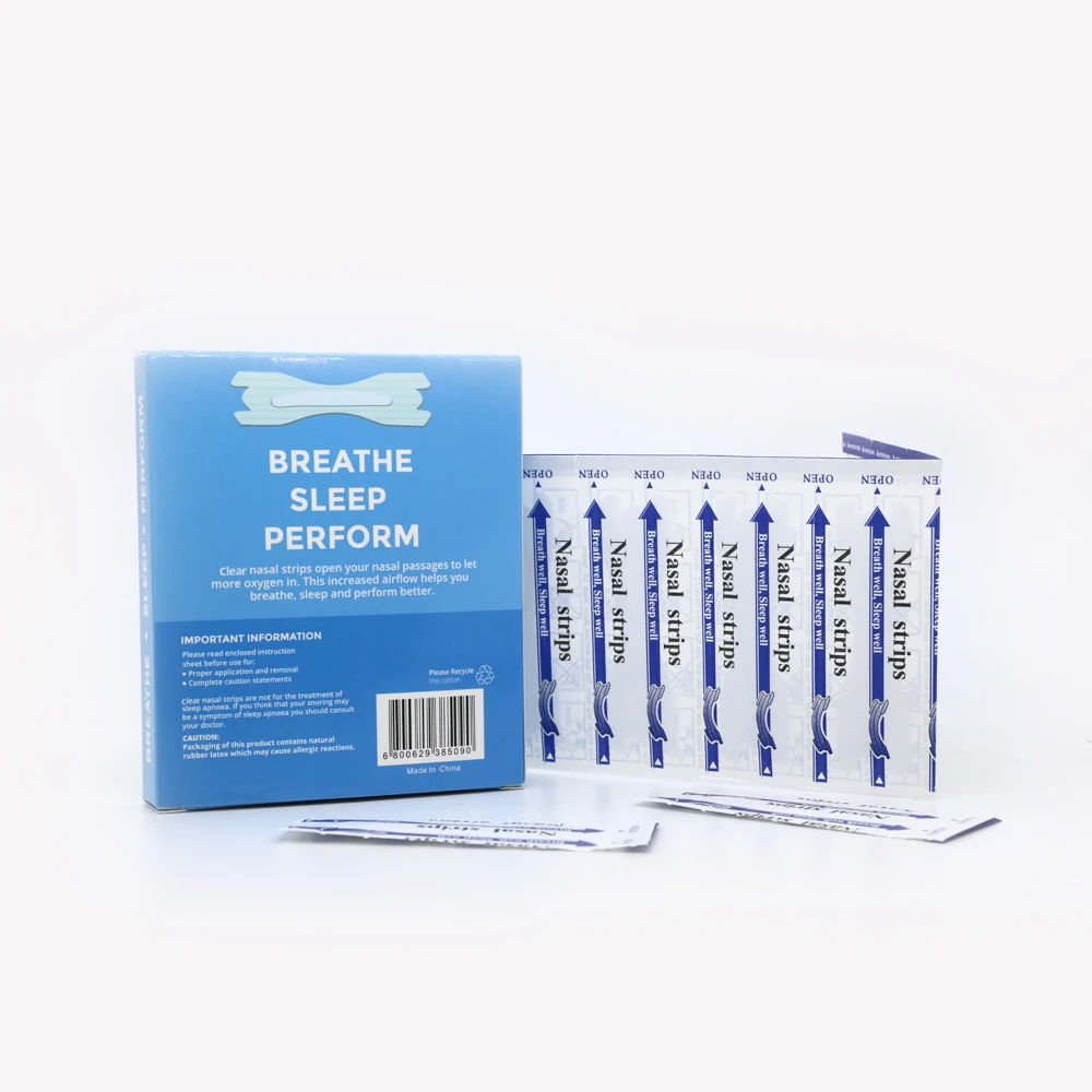Snoring Stopper Nasal Strips To Not Snore Better Nose Breathe Sleeping Relax stop snoring nose clip nasal breathing dilator nasal strips nose strips stop snoring patch stop snoring snoring nose strips nasal patch sleeping patch anti snoring patch 30pcs/Box 66x19mm