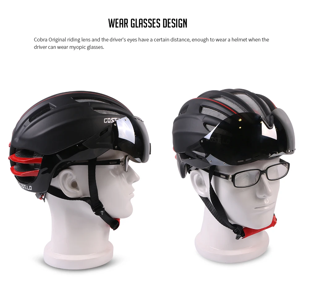 Costelo велосипедный шлем 4 цвета MTB Горный шоссейный велосипедный шлем Casco speed Airo RS Ciclismo очки Bicicleta