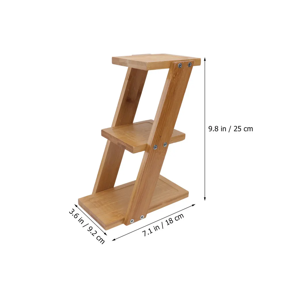 3 schicht Holz Anlage Stehen Mehrere Blumentopf Halter Regale Bonsai Rack Lagerung Organizer Display für Indoor Garten Balkon