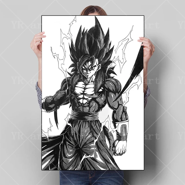 31+ Desenhos do Vegetto (DbZ) para Imprimir e Colorir/Pintar