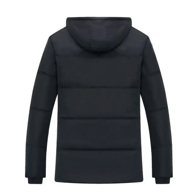 60-70-Year-Old 80 Middle-aged Cotton-padded Clothes Men's Thick Old Man Eider Winter Coat Dad Winter Grandpa Cotton Coat
