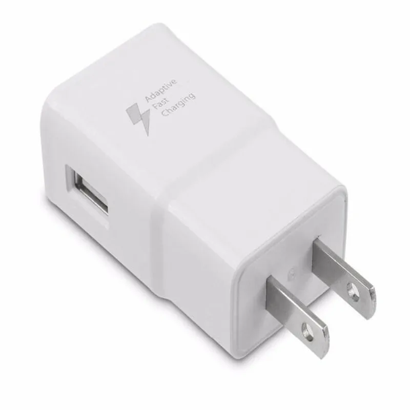1000 шт./лот Адаптивная Быстрая зарядка USB зарядное устройство адаптер ЕС США Разъем для S7 S6 Edge Note 4 5