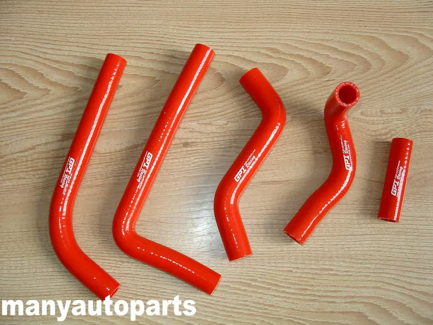 FOR Suzuki RMZ450 RMZ 450 2008-2014 2009 2010 2011 08 09 10 silicone radiator hose RED | Автомобили и мотоциклы