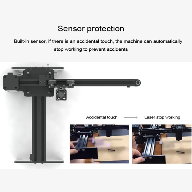 Master 7 Вт высокоскоростной мини ЧПУ лазерный гравер для гравировки по металлу резная машина лазерная резка, гравировальный станок