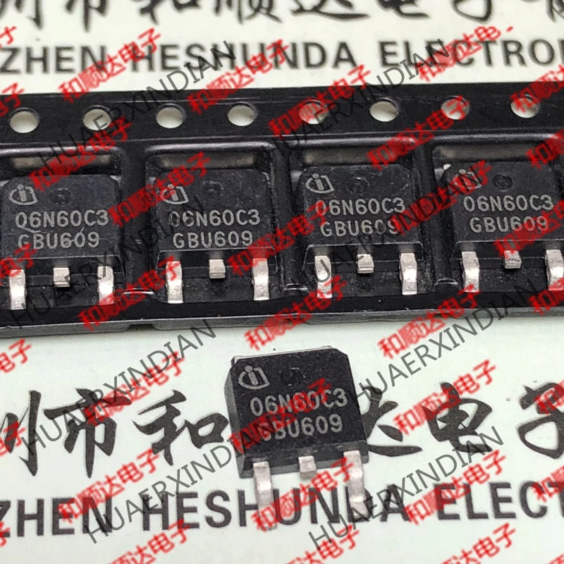 20PCS/LOT New original SPD06N60C3 06N60C3 TO-252 650V 6.2A in stock