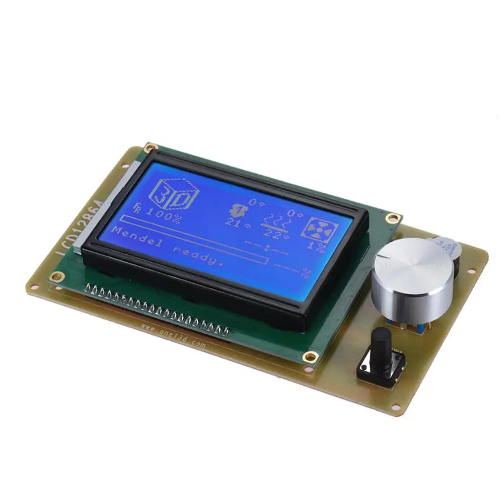 1 4 LCD12864 дисплей Панель управления синий экран 3D принтер материнская плата для Anet