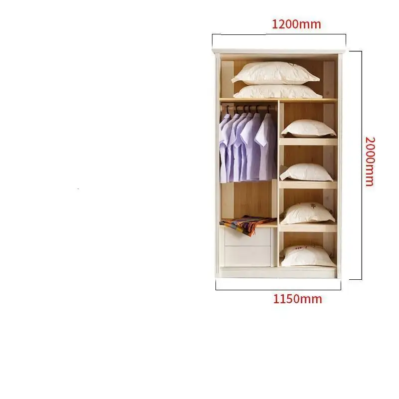 MODEL D Ropero Lemari хранение дома Garderobe Kast Meubel Chambre Giyim Armario Dormitorio шкаф мебель шкаф для спальни - Цвет: MODEL D