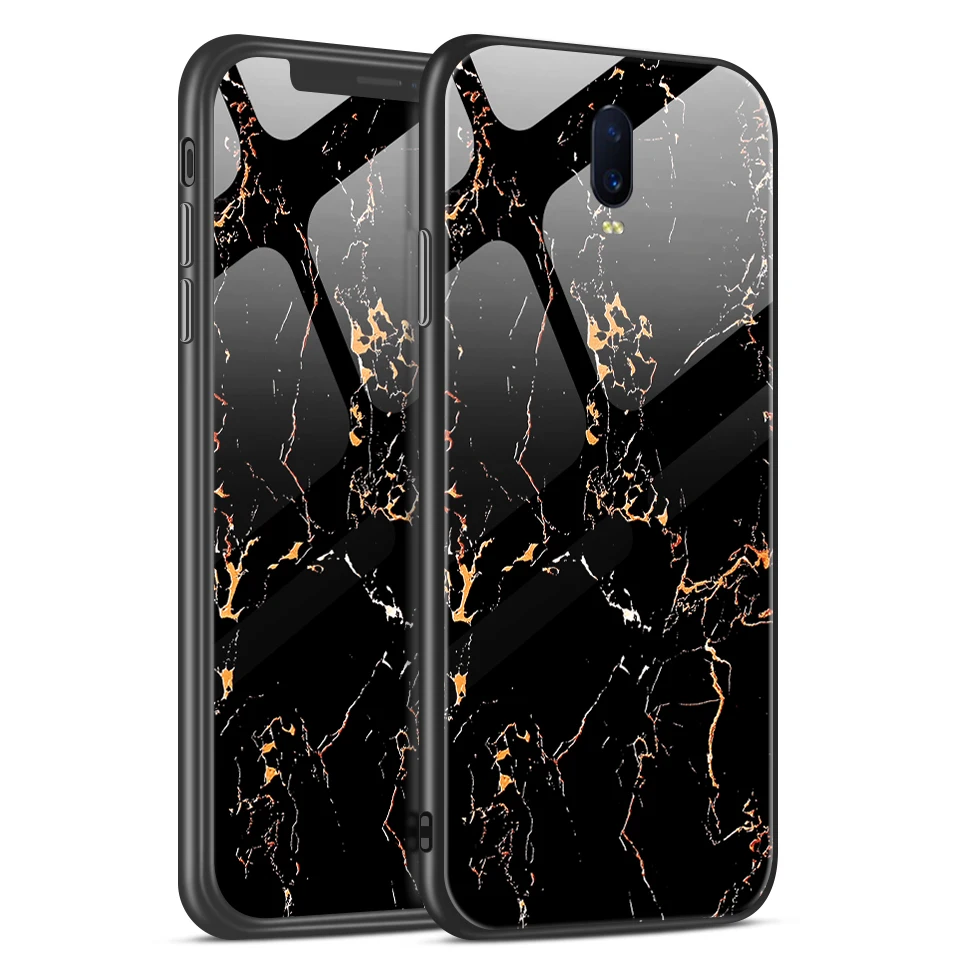 W344 Для OPPO R17/R17 Pro противоударный чехол для мобильного телефона из закаленного стекла для OPPO RX17 Pro роскошный модный чехол из ТПУ - Цвет: W344