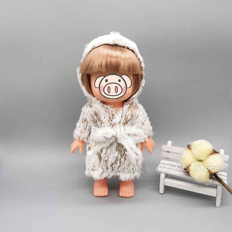 Игрушка Детская кукла одежда банные халаты подходит 25 см детская кукла игрушка 1/6 BJD кукла новорожденная кукла аксессуары милый банный халат подарки для девочек