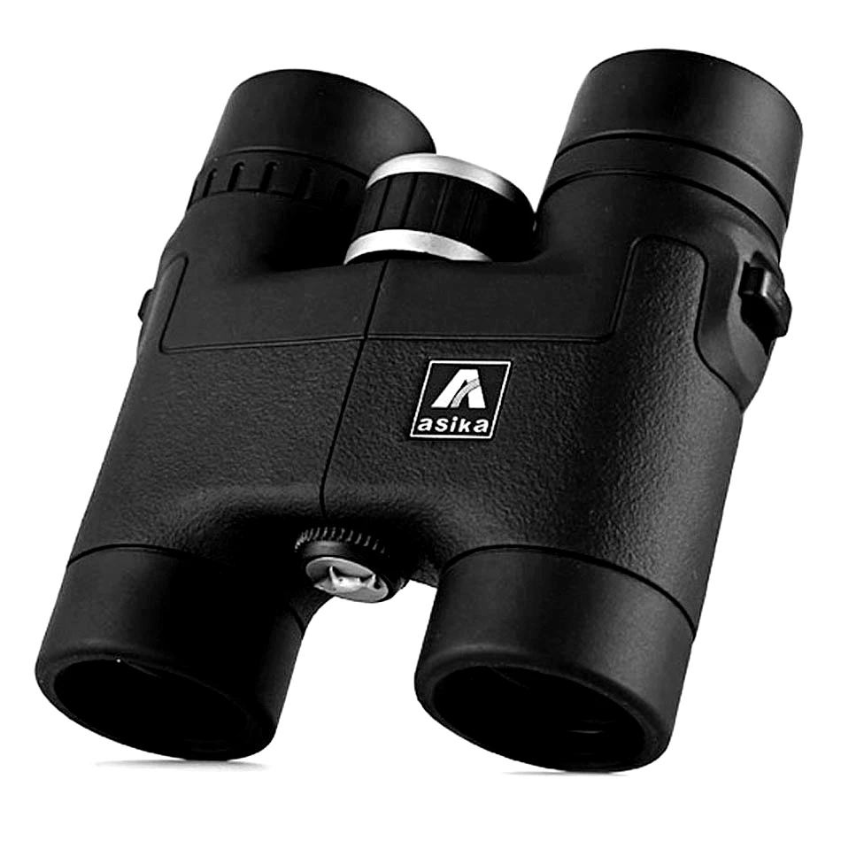 

Original Asika 8X32 Binoculars waterproof professional telescope bak4 hunting camping Compact binoculares Bird Watching orange