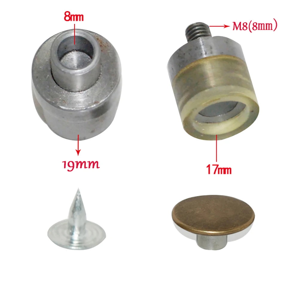 

17 mm hollow jeans buttons hand pressure to install mold. Jeans button molds .DIY accessories. Jeans button tool
