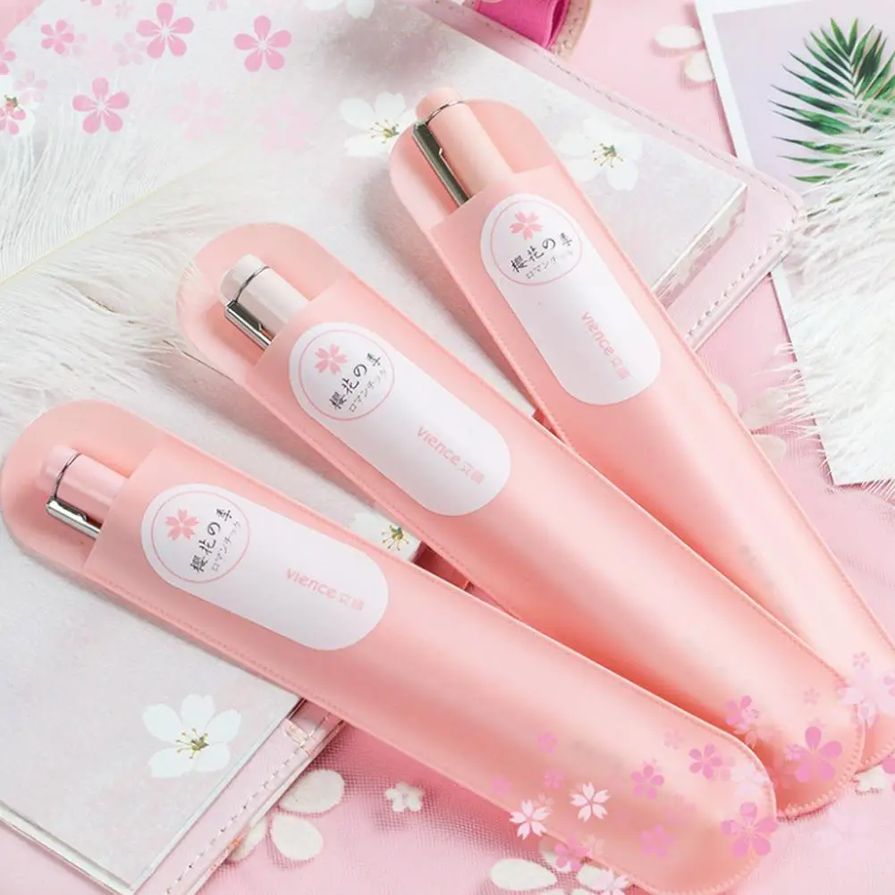

1/2/3pcs Optional Cute Gel Pens Sakura Powder Mint Green Pen Kawaii Ballpoint School Canetas Gift Stationery Office Supply