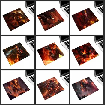 

XGZ Big Promotion Red Gaming Mouse Pad Animal Dragon Wolf Office Computer Desk Mat Rubber Non-slip Speed Version for Lol Gamer