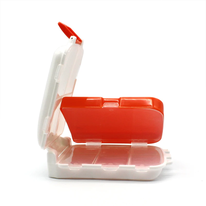 3 слойные Складные портативные футляры для таблеток хранение лекарств в течение 7