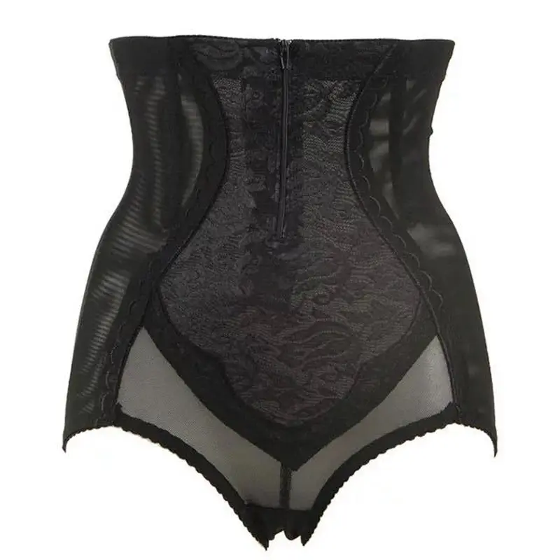 High Waist Slimming Tummy Control Panties Women Body Shapewear Breathable Postpartum Shapers Ladies Stretch Corset Shaping Panty