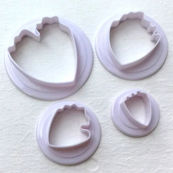 

4Pcs/Set High Quality Peony Flower Petal Shape Cutter Fondant Cake Sugar Paste Icing Cutting Tool Baking Accessories