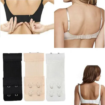 

3PCS Hook Bra Extender Extension Strap Strapless Underwear Maternity Intimates Accessories Hook bra straps Women para el pecho