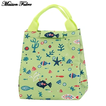 

Maison Fabre Waterproof Oxford Tote Lunch Bag Large Capacity Thermal Food Picnic Lunch Bags For Women Kid Men Cooler Lunch Box